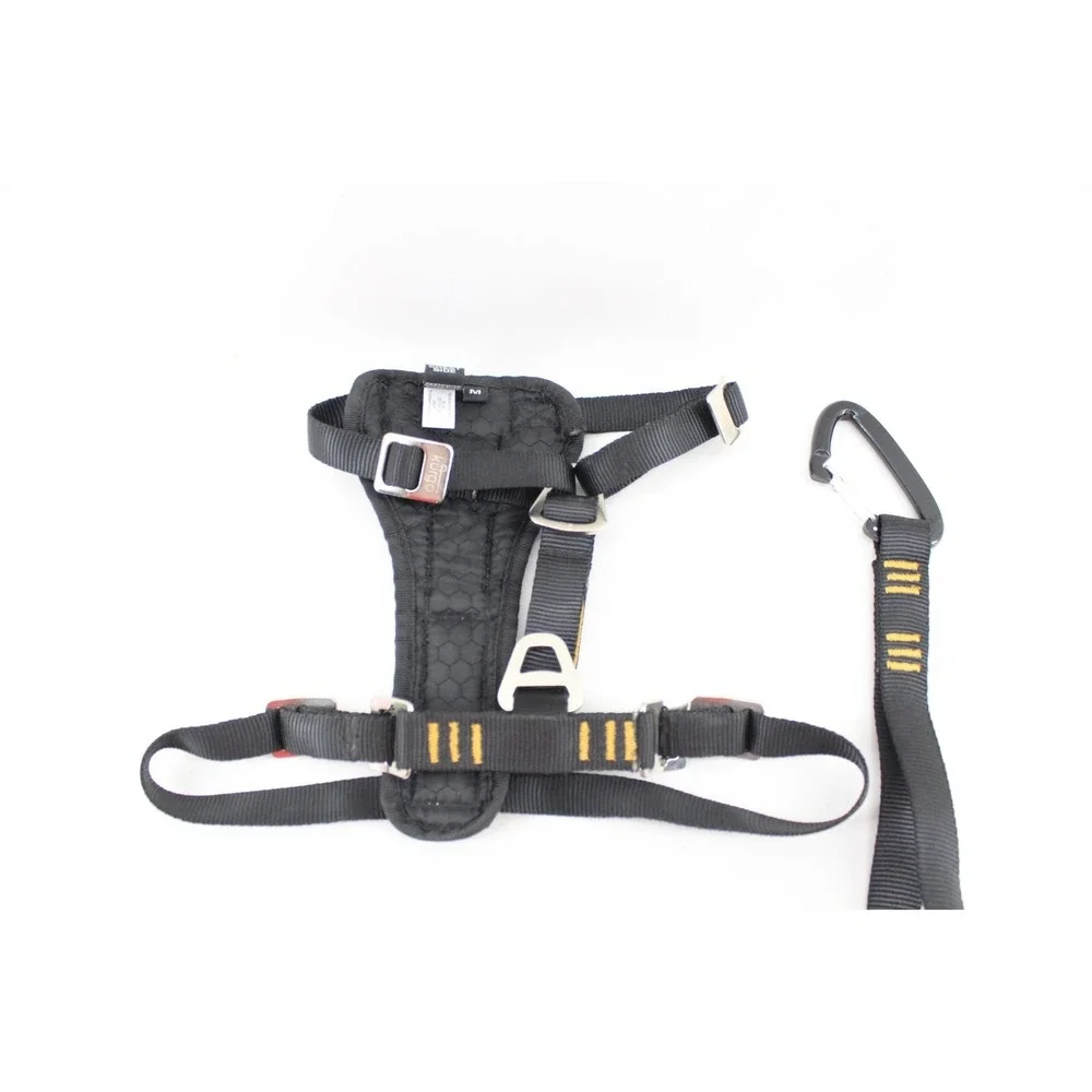 Kurgo‎ Dog Smart Seatbelt and Walking Harness Black Size Medium